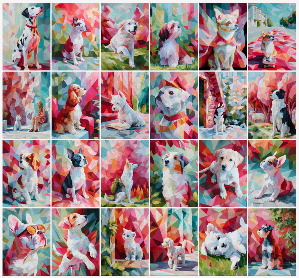 PALETTE PAWS Jigsaw Puzzles