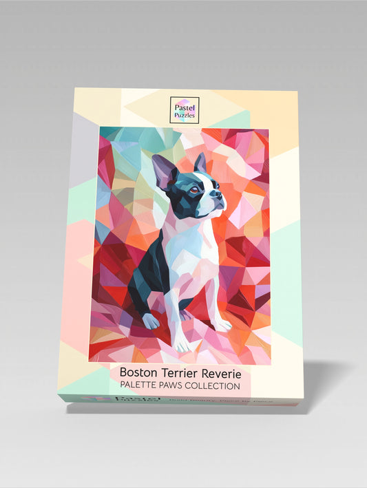 Boston Terrier Reverie - Palette Paws Collection