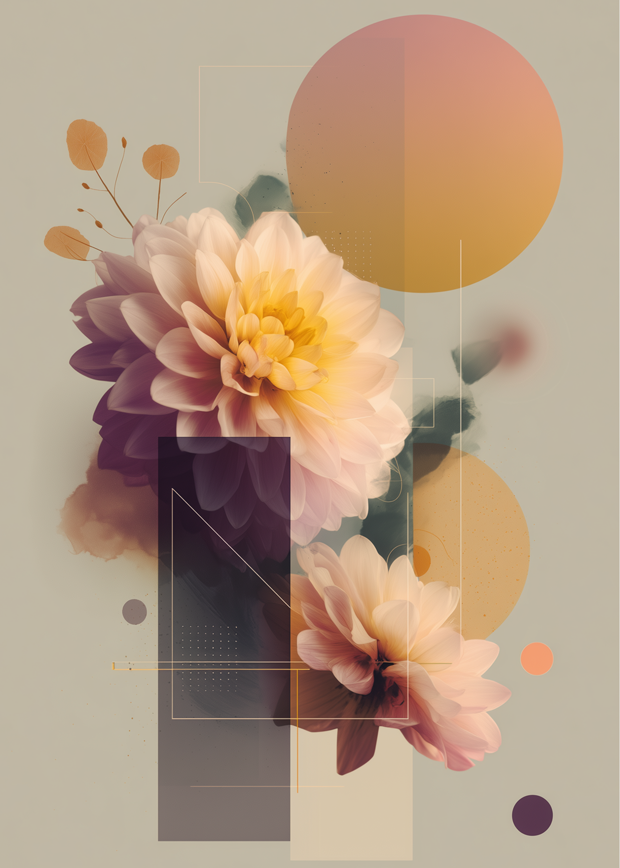 Floating Grace - Floral Sonata Collection