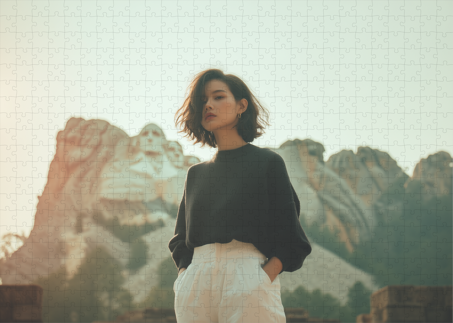 Mount Rushmore - Runway Landmark Collection