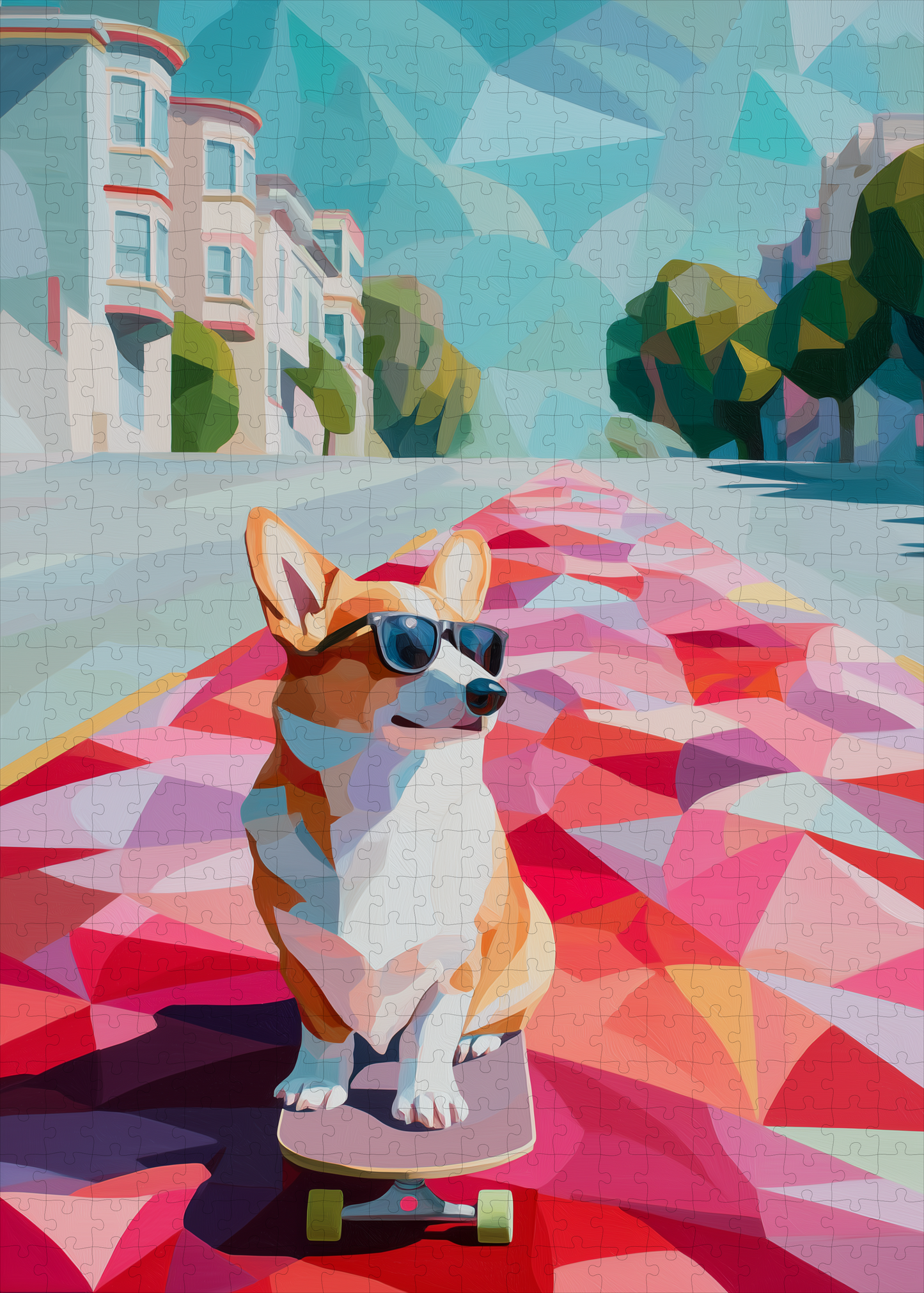 Corgi Groove - Palette Paws Collection