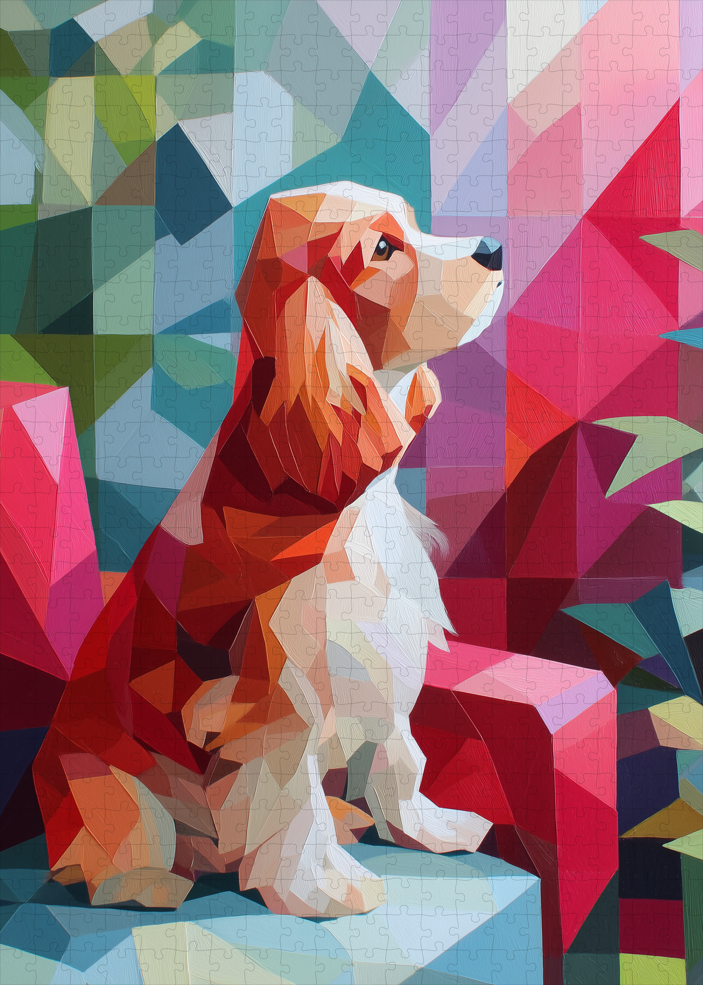 Cocker Spaniel Sunset - Palette Paws Collection