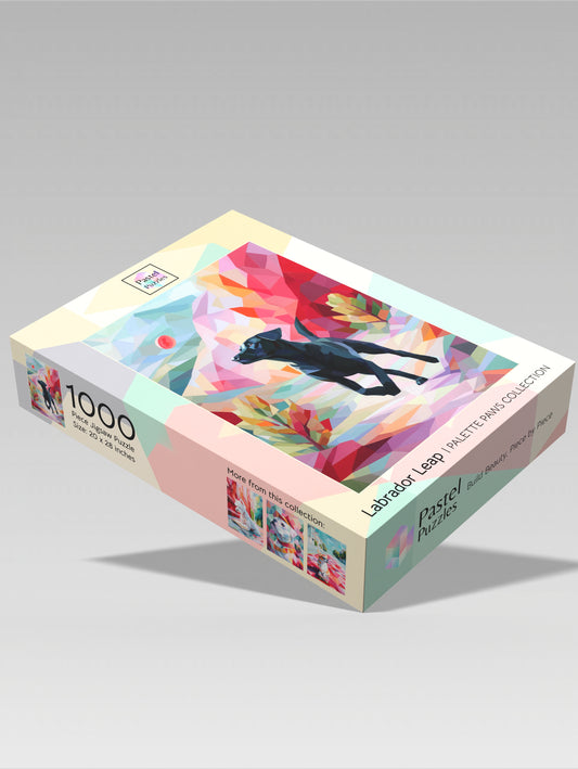 Labrador Leap - Palette Paws Collection