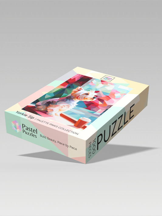 Yorkie Sip - Palette Paws Collection