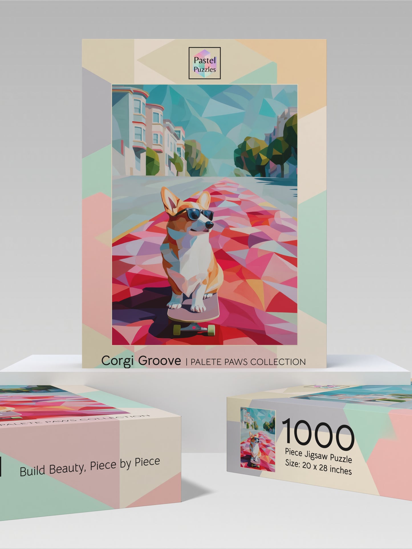 Corgi Groove - Palette Paws Collection
