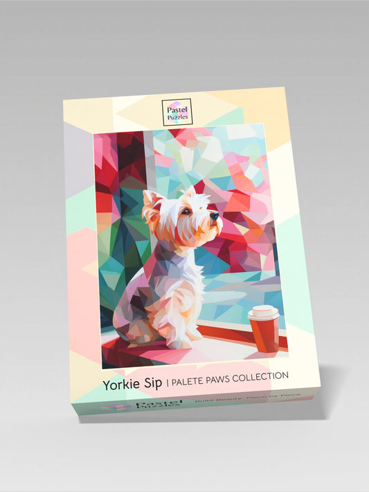 Yorkie Sip - Palette Paws Collection